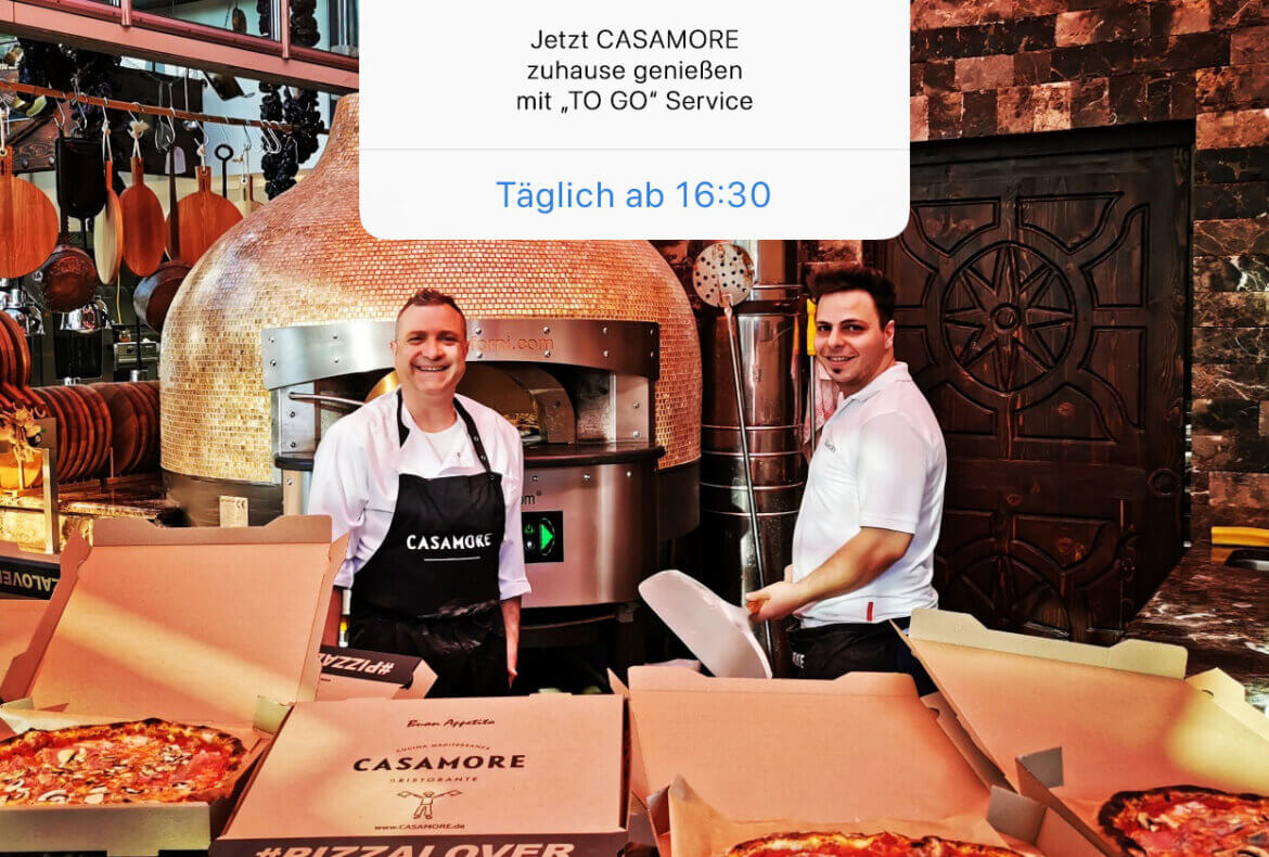 Casamore togo Service Essen zum mitnehmen in Hohberg Hofweier Offenburg